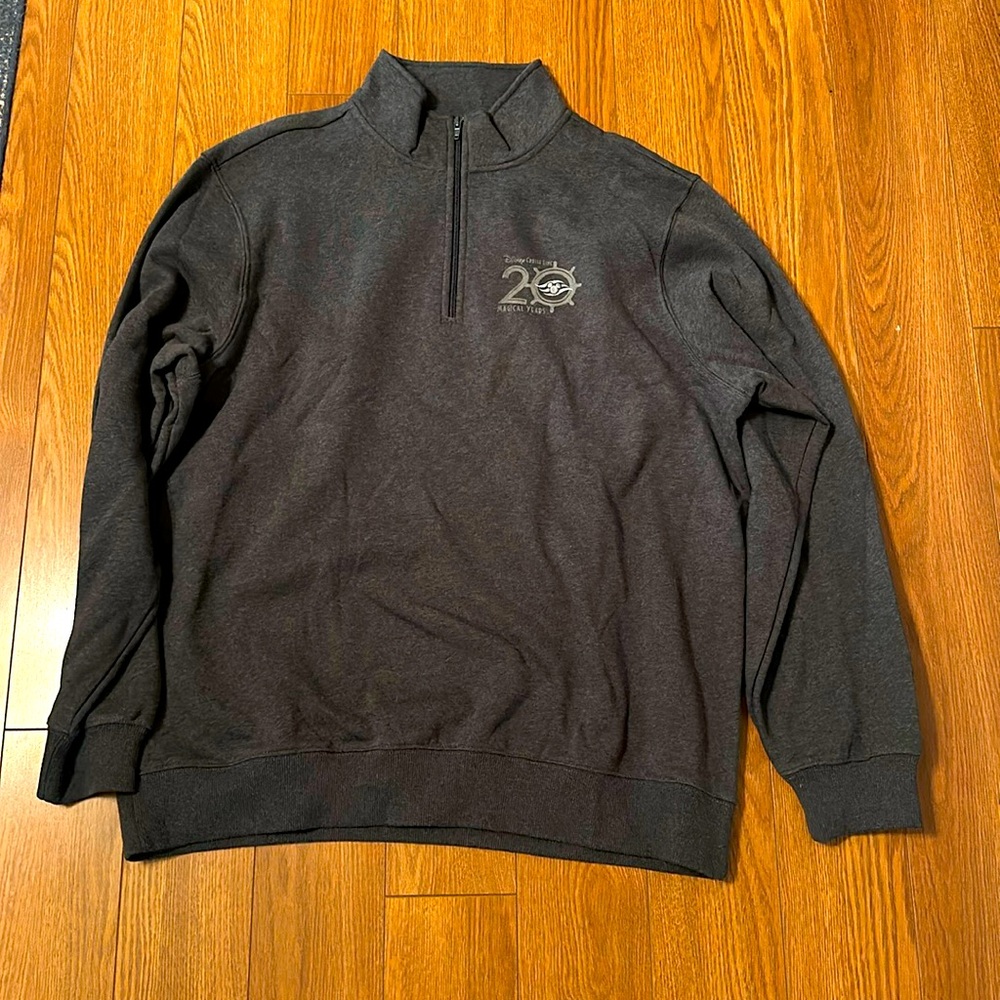 NWOT Disney Cruise Line men’s quarter zip pull over 2XL 